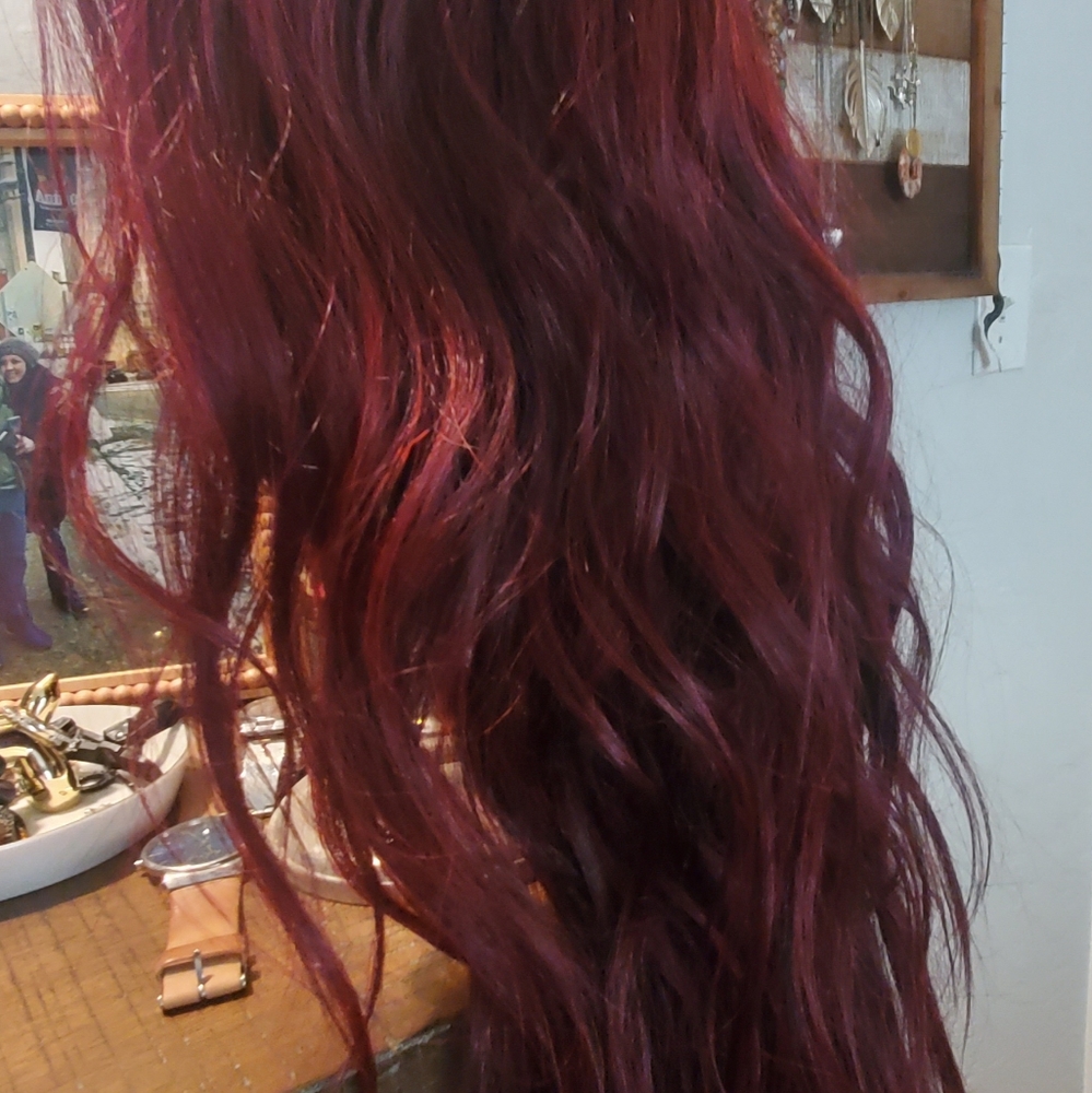 Red wig